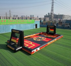 T11-779AC Terrain de football gonflable à thème allemand