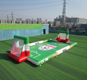 T11-779AG Terrain de football gonflable à thème iranien
