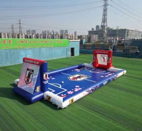 T11-779AI Terrain de football gonflable sur le thème du Japon