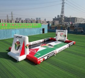 T11-779AJ Terrain de football gonflable sur le thème de la Jordanie