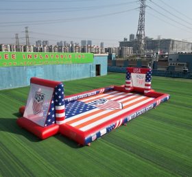 T11-779BO Terrain de football gonflable sur le thème des États-Unis
