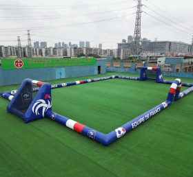 T11-926BFR Terrain de football gonflable grand thème France