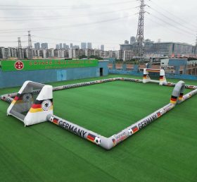 T11-926BDE Terrain de football gonflable grand thème Allemagne