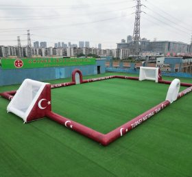 T11-926BTR Terrain de football gonflable géant sur le thème de la Turquie