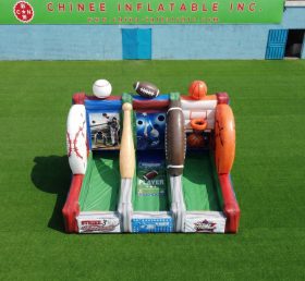 T11-7304 Grand Combo Gonflable de Carnaval Sportif 3-en-1