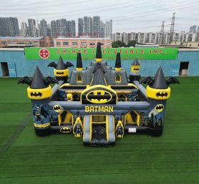 T5-3145 Château Gonflable Thème Batman