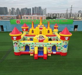 T5-3160 Château gonflable à thème Crayon Shin-chan