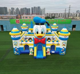 T5-3161 Château Gonflable Thème Donald Duck