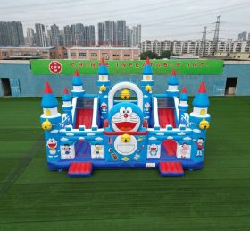 T5-3163 Château gonflable thème Doraemon