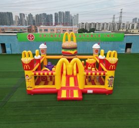 T5-3178 Château Gonflable à Thème McDonald