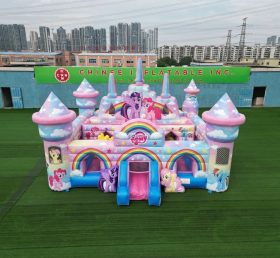 T5-3184 Château Gonflable Thème My Little Pony