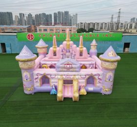 T5-3199 Château Gonflable à Thème Fêtes de Princesses