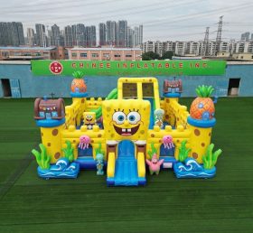 T5-3209 Château gonflable thème SpongeBob