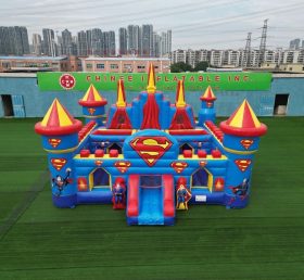 T5-3212 Château Gonflable Thème Superman