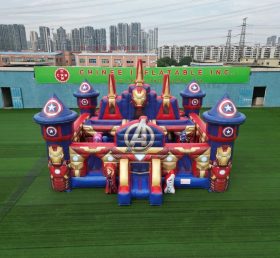 T5-3216 Château Gonflable Thème Avengers