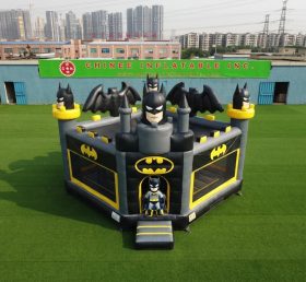 T5-3236 Château Gonflable Thème Batman