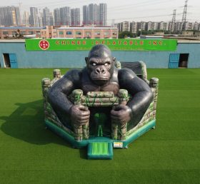 T5-3258 Château gonflable thème King Kong