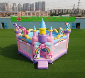 T5-3271 Château Gonflable Thème My Little Pony