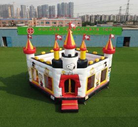 T5-3290 Château Gonflable à Thème Snoopy