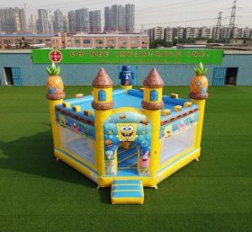 T5-3293 Château Gonflable Thème SpongeBob