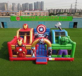 T5-3298 Château gonflable à thème Avengers