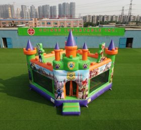 T5-3310 Château gonflable thème Zootopia
