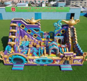 T6-6877 Jeux Gonflables à Thème Aladdin