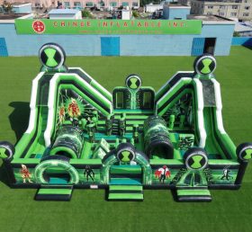 T6-6884 Parc d’attractions gonflable thème Ben 10