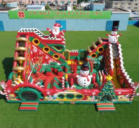 T6-6893 Amusement gonflable sur le thème de Noël