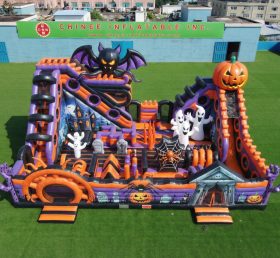 T6-6910 Amusement Gonflable Thème Halloween