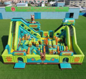 T6-6936 Amusement Gonflable Thème Scooby-Doo
