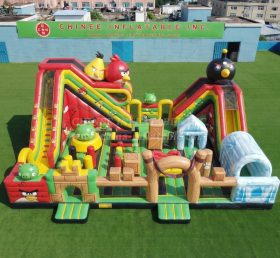 T6-6960 Parc d’attractions gonflable thème Angry Birds