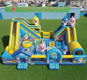 T6-6962 Amusement gonflable à thème Baby Shark