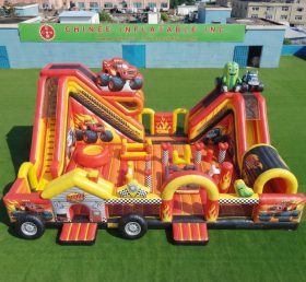 T6-6967 Amusement Gonflable à Thème Blaze Monster
