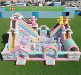 T6-6972 Amusement gonflable à thème Les Bisounours