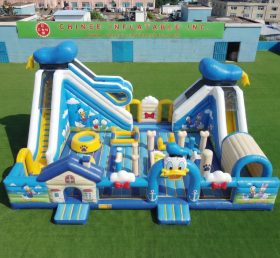 T6-6976 Parc d’attractions gonflable thème Donald Duck