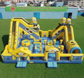 T6-6995 Aire de jeux gonflable thème Minions