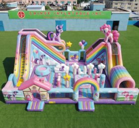 T6-6999 Aire de jeux gonflable thème My Little Pony