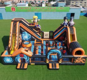 T6-7000 Parc d’attractions gonflable à thème Naruto