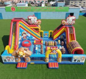 T6-7003 Amusement Gonflable à Thème One Piece
