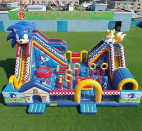 T6-7019 Amusement Gonflable Thème Sonic