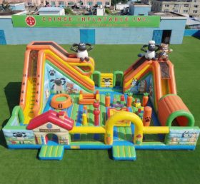T6-7035 Parc d'attractions gonflable thème Timmy Time