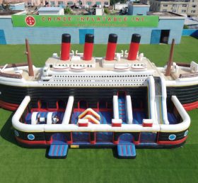 T6-7036 Parc d’attractions gonflable thème Titanic