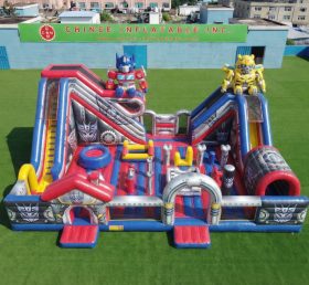 T6-7039 Amusement Gonflable à Thème Transformers
