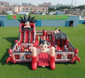 T6-7045 Aire de jeux gonflable thème Astro Boy