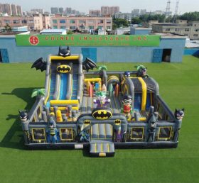 T6-7048 Parc d'attractions gonflable sur le thème de Batman