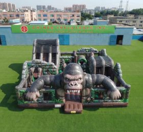 T6-7082 Parc d’attractions gonflable à thème King Kong