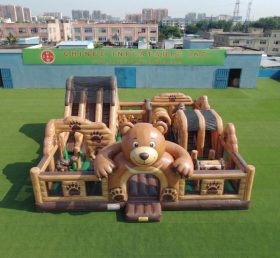 T6-7155 Amusement Gonflable Thème Ours