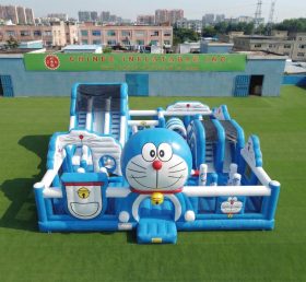 T6-7166 Amusement gonflable à thème Doraemon