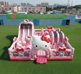T6-7180 Jeu Gonflable Thème Hello Kitty